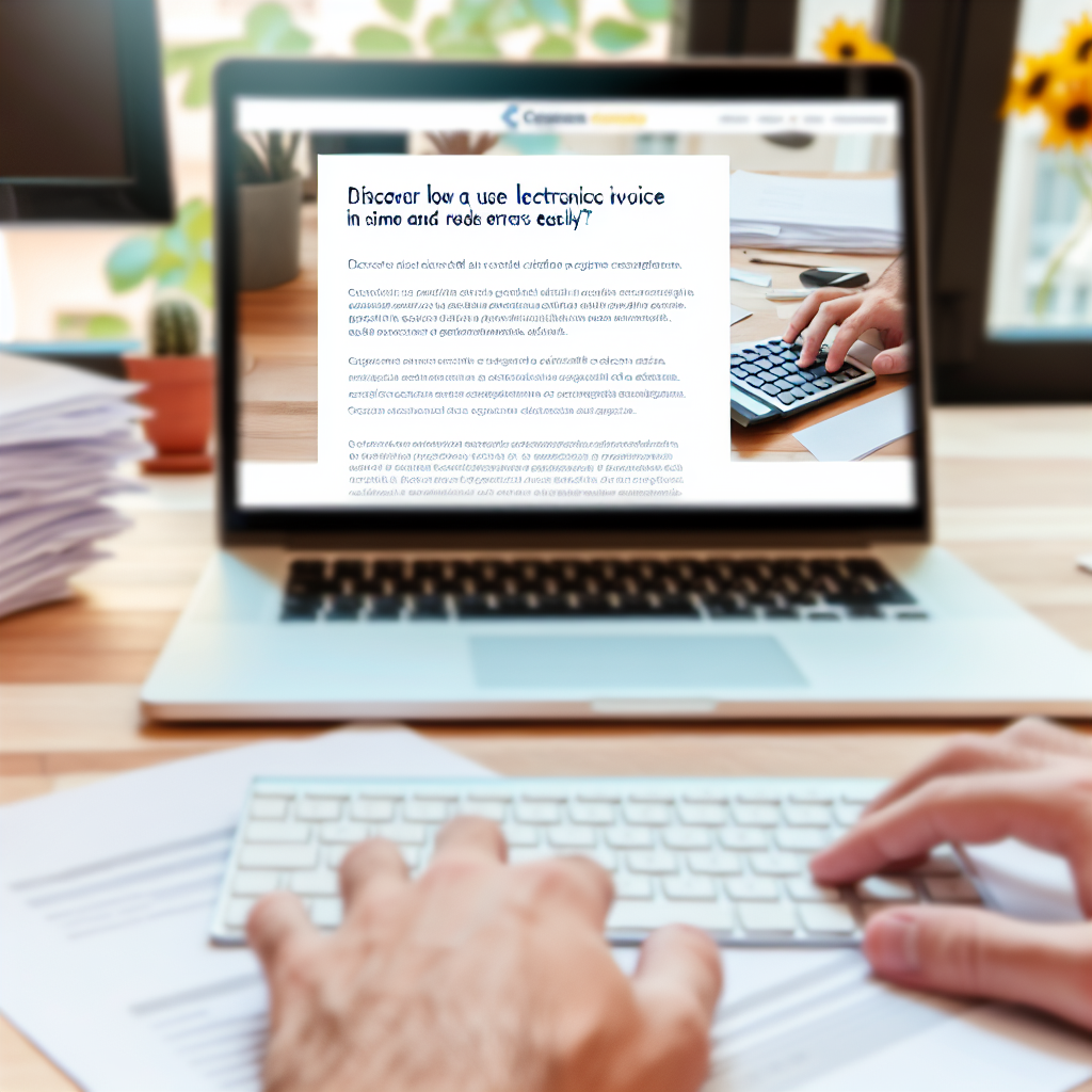 Com utilitzar software de factura electrònica? ⇨