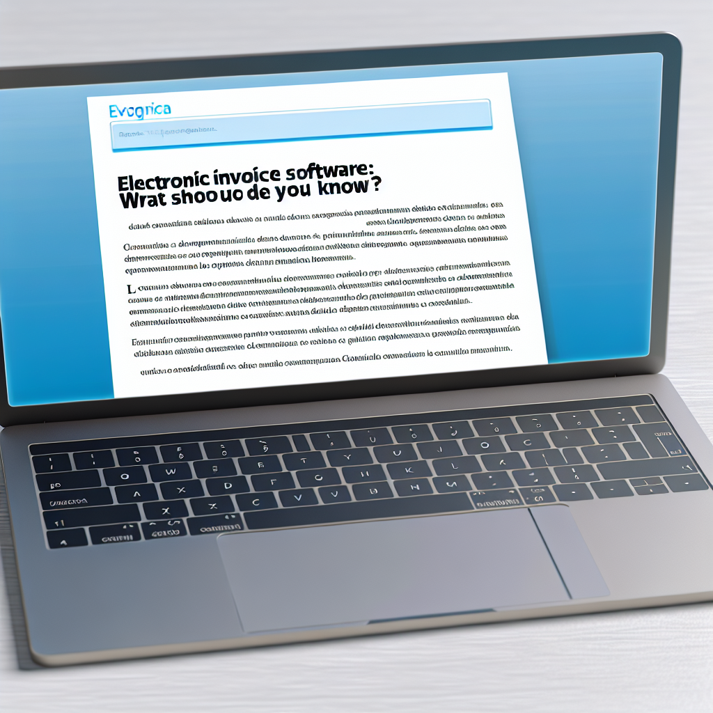 Software de factura electrònica: Què has de saber? ☑️